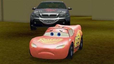 Lightning Mcqueen In The Backrooms 2 Beamng Drive Youtube