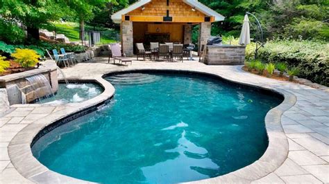 Cool Ideas For Kidney Shaped Pools 21 Pool Patio Swimming Pools