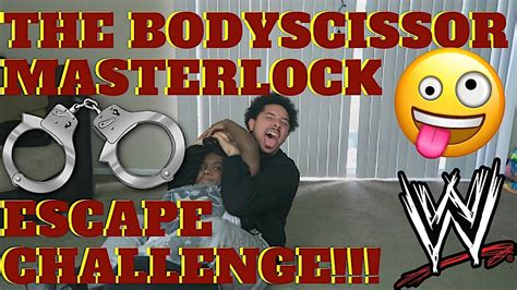 Body Scissor And Master Lock ️ 🔒 Escape Challenge‼️ Youtube