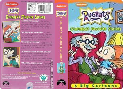 Rugrats Grandpas Favorite Stories Vhs Nickelodeon Rare Oop Sexiz Pix