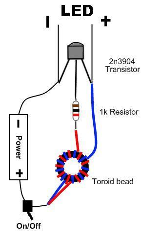 Making A Simple Joule Thief Made Easy Joule Thief Electronic