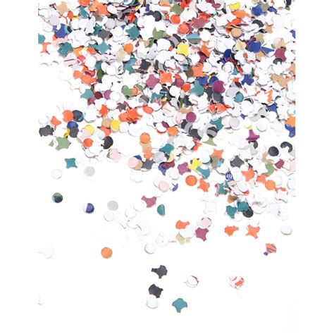 1kg De Confettis En Papier Multicolore
