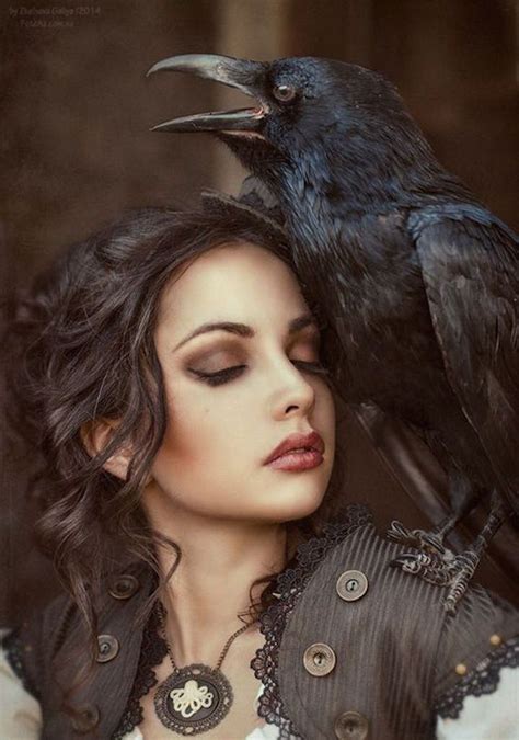 Collected Images — The Lady And The Raven Found On