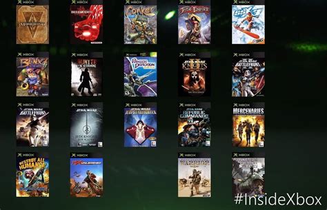 19 Og Xbox Games Announced For Xbox One Backward
