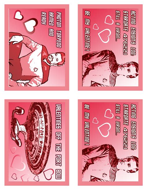 Star Trek Valentine 2 Star Trek Tng Valentines Day Cards Flickr