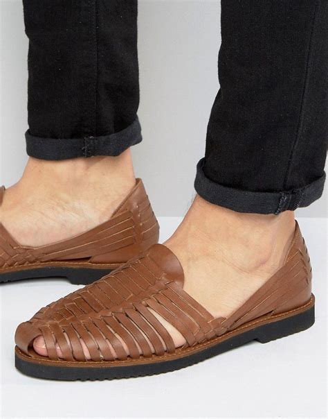 Kg Kurt Geiger Kg By Kurt Geiger Woven Sandals In Tan Leather Tan
