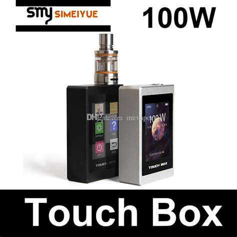Original Smy Touch Screen Box 100W TC Box Mod Authentic Smy Touch Box