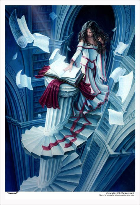 Fantasy Art Print 13x19 Sorceress Queen Princess Wicca Library Magic Spell Book Eventeny