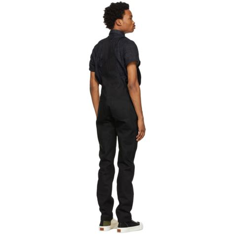 Naked And Famous Denim Ssense Exclusive Black Selvedge Weird Guy