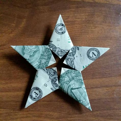 Money Origami Star Dollar Bill Origami Star Christmas Tree Etsy Ireland