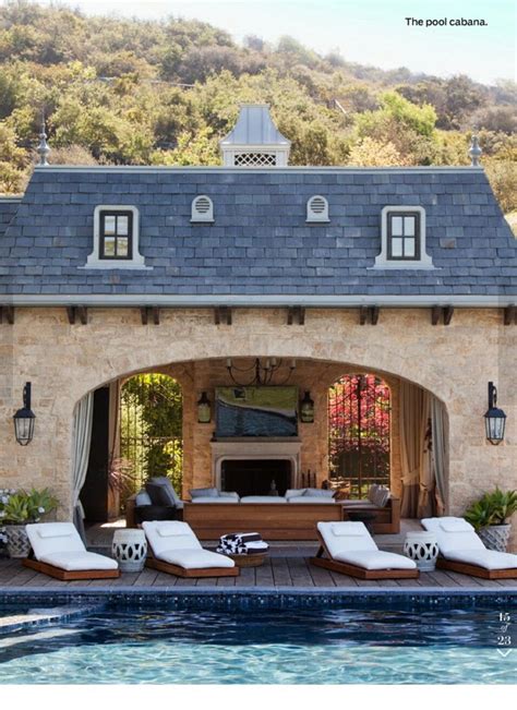 Pin By Debbie Andrews On Mission Hills House Ideas Pool House Pool