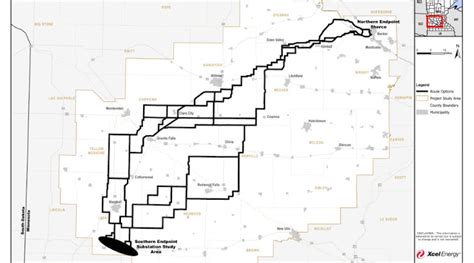 Xcel Energy Proposes Routes For 345 Kv Minnesota Energy Connection T