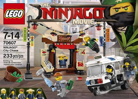 Lego The Ninjago Movie Ninjago City Chase 233 Piece Building Set L