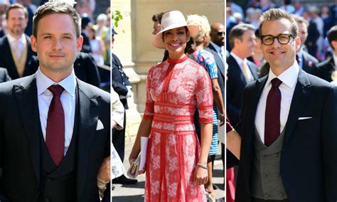 Royal wedding guests have started crossing the pond! Suits: Tutto il cast al Royal Wedding di Meghan Markle ...