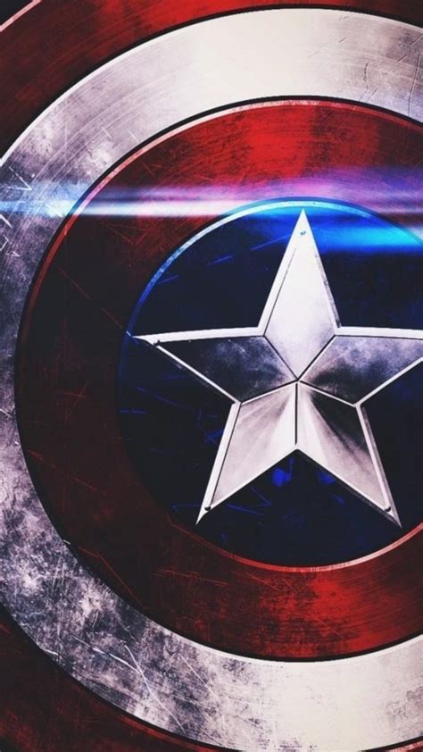 We have 62+ background pictures for you! Captain America Shield Image Wallpaper - 1080x1920
