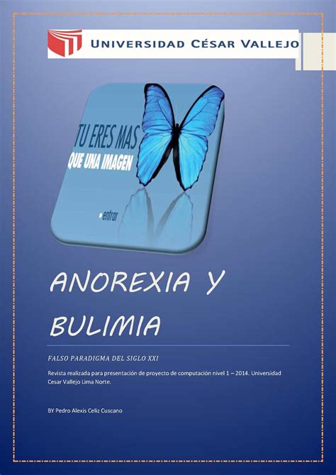 Calaméo Anorexia Y Bulimia Un Problema Psicosocial