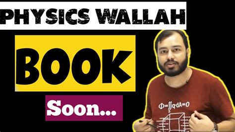 BOOKs By Physics Wallah For NEET Physics Announcement Yakeen Batch