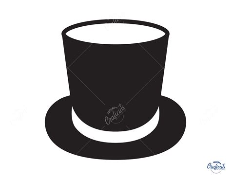 Top Hat Svg Hat Clipart Instant Digital Download Etsy