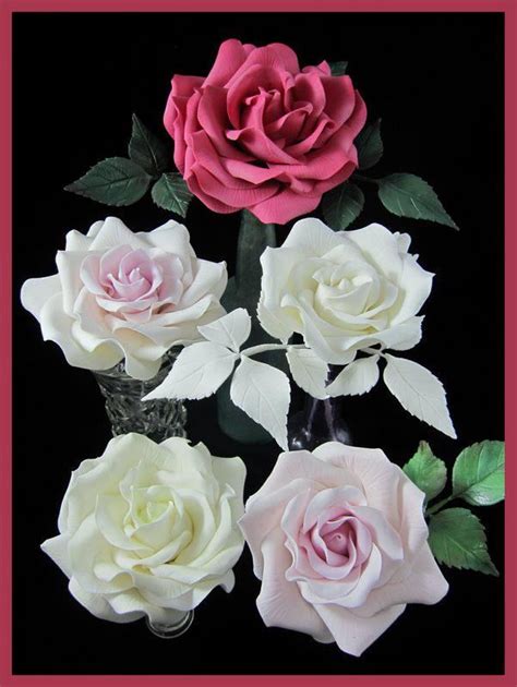 Big Beautiful Sugar Gumpaste Roses Class At Inspired By Michelle Cake