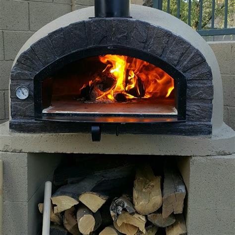 Authentic Pizza Ovens Brazza Brick Wood Burning Pizza Oven Apobraz