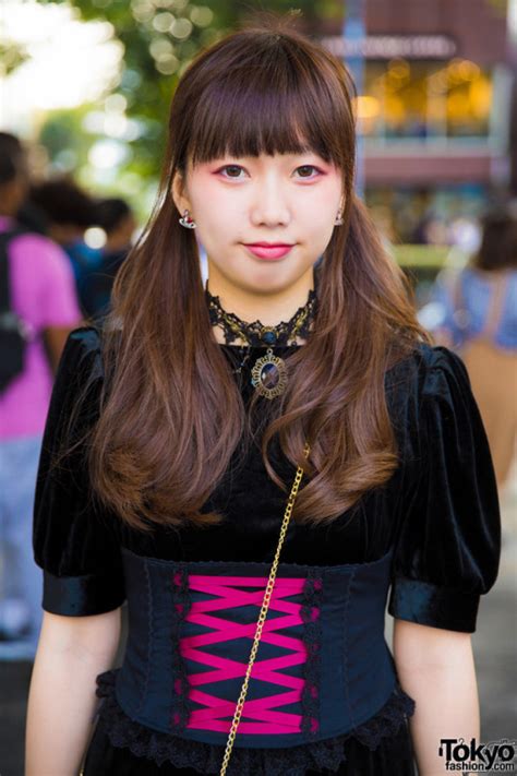 19 Year Old Ema On The Street In Harajuku Wearing Tokyo Fashion