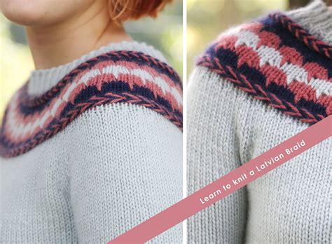 Get the pattern for the. Learn to knit a Latvian Braid | Knitting instructions ...