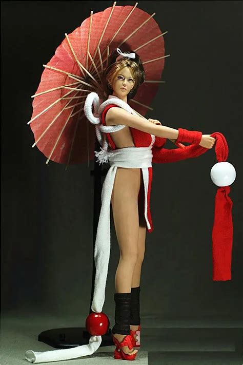 Estartek Customized 16 Sexy Mai Shiranui Dress Set Action Figure Clothes For 16 Phicen Female
