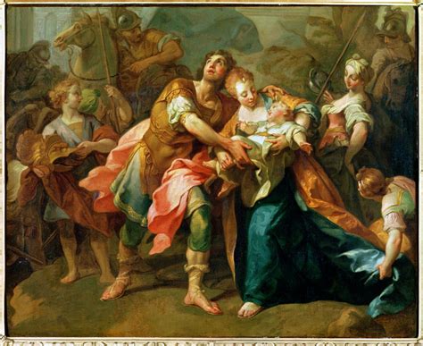 Hector Bidding Farewell To His Son And Andromache
