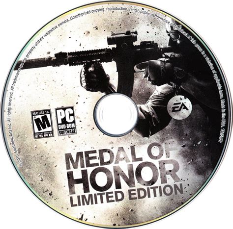 Medal Of Honor Limited Edition Game Labels Medal Of Honor Limited