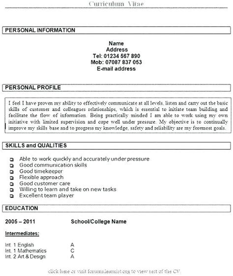 Hobbies | Resume examples, Personal statement examples, Resume