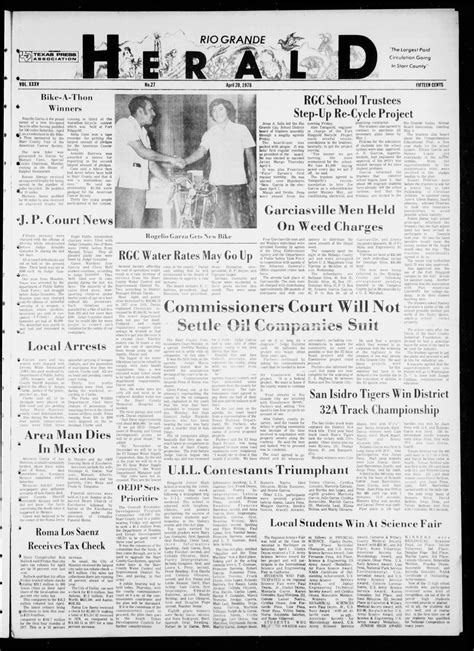 Rio Grande Herald (Rio Grande City, Tex.), Vol. 35, No. 27, Ed. 1