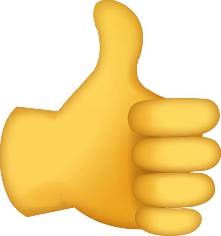 Maybe you would like to learn more about one of these? 👍 Thumbs up Emoji PNG Images Grab FREE!!! - 123PNGDownload