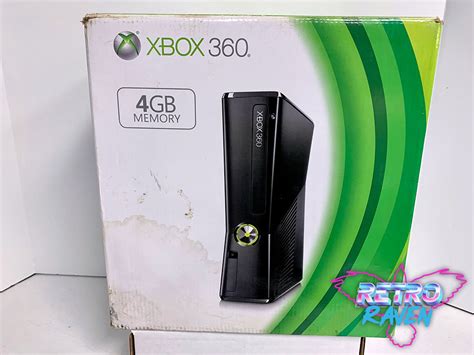 Xbox 360 S Console 4gb Complete Retro Raven Games