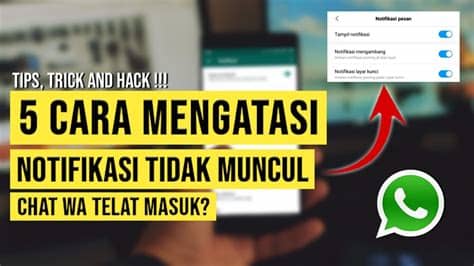 Di video atau tutorial saya kali ini, saya akan memberikan info tambahan. Cara Mengatasi Chat Whatsapp Telat Masuk | Notifikasi ...