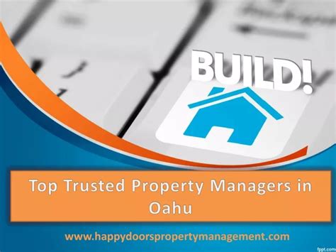 Ppt Top Trusted Property Managers In Oahu Powerpoint Presentation
