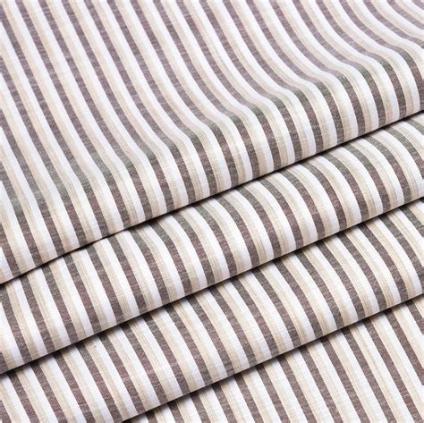 Buy White Beige Striped Handloom Cotton Fabric For Best Price Reviews