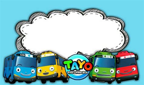 Stiker kulkas tayo 1 pintu dan 2 this page is about design stiker anak,contains desain stiker nama lucu,ataro designs: Tayo name label | Kartu, Ulang tahun, Pesta ulang tahun