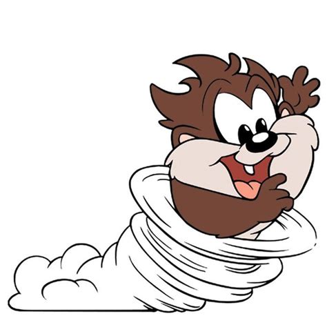 Animation from 1991 to 1995, broadcast in the united states on fox. Baby Looney Tunes Taz - ClipArt Best