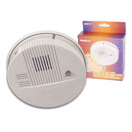 Un detector de humo ayuda. Alarma detector de humo