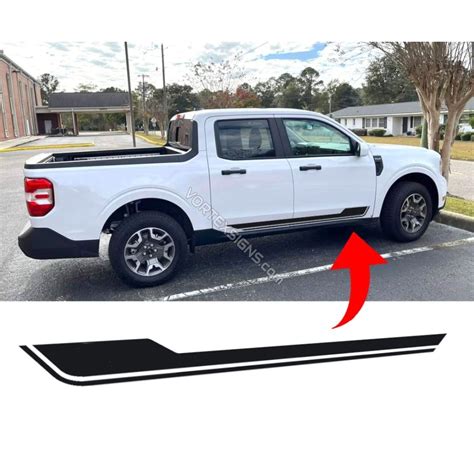 2019 2023 Ford Maverick Side Stripes Decals Graphics