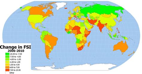 The Failed States Index 2006 To 2010 World Geography Blog