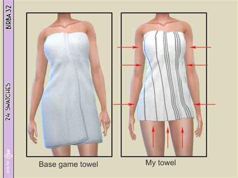 Shorty Towel The Sims 4 Catalog