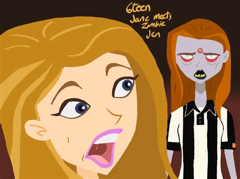 6teen Jane Meets Zombie Jen By Ultrasponge On Deviantart