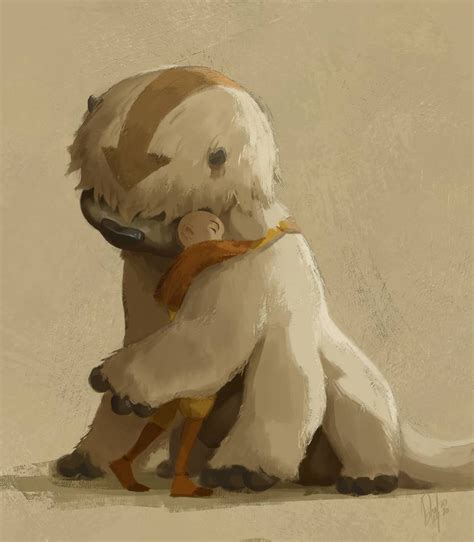 Aang Appa 2 By Tamberella On Deviantart Artofit