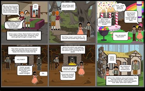 Hansel And Gretel Storyboard By 543b80c1