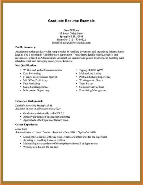 Cv No Experience Example And Now Youre Worried About How To Write A