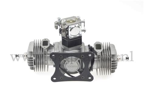 Dle40 40cc Twin Rc Model Gas Engine 48hp 1500gr
