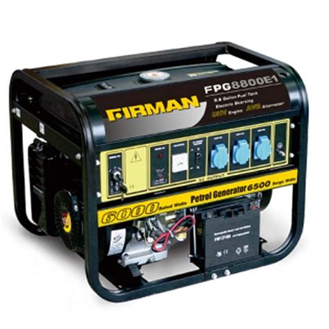 Harga Firman FPG8800E1 4 Stroke Genset Recoil+Elektrik Starter 6600W