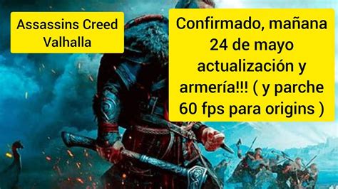 Assassin Creed Valhalla Ma Ana De Mayo Actualizaci N Y Armeria