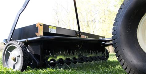These pieces of equipment make fertilizing and seeding your lawn or garden faster and. : Brinly AS-40BH Tow Behind Combination Aerator Spreader ...